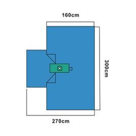 Angiography Surgical Drape