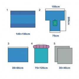 Lithotomy Drape Pack